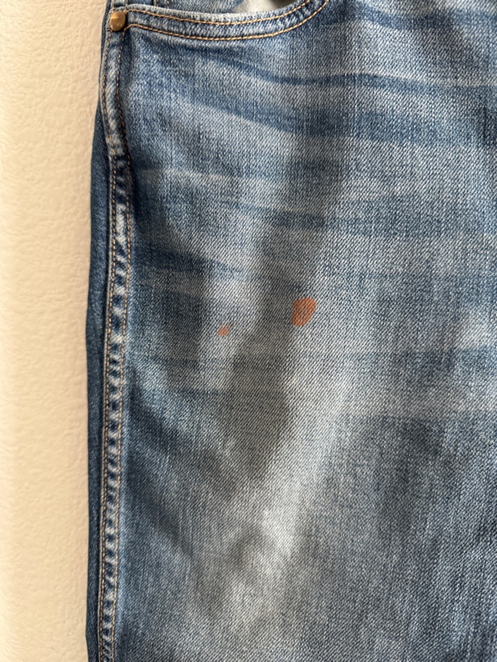 The Great. The Almost Skinny Jeans *Paint Marks* - Picture 5 of 10